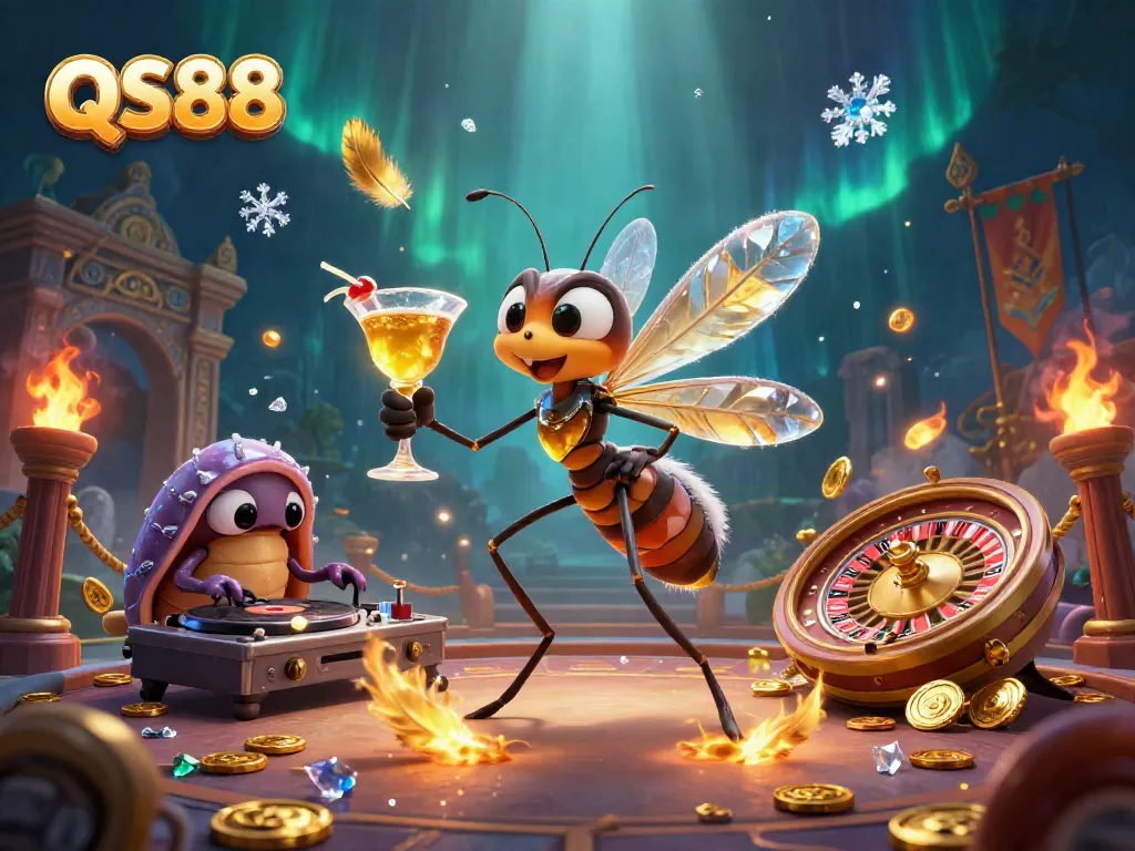 Elevate your gaming experience with QS88, featuring unique casino elements and vivid 3D characters.