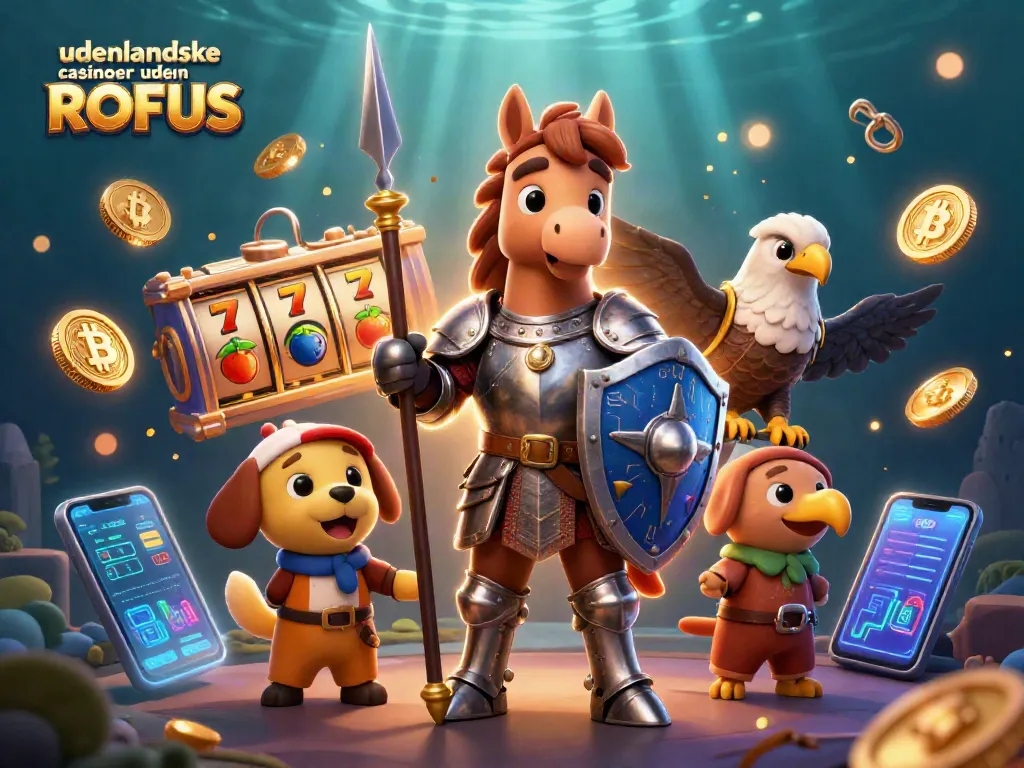 Experience the thrill at udenlandske casinoer uden ROFUS with lively characters and slot game elements