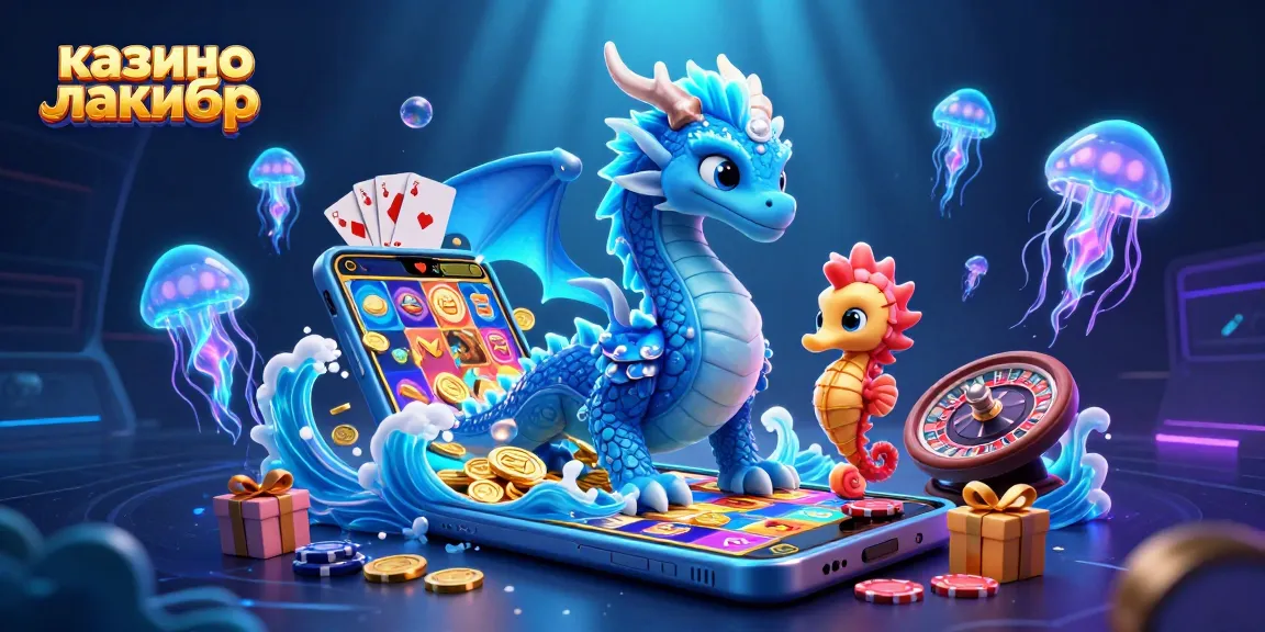 Experience thrilling gameplay at казино лакибир with an enchanting underwater scene.